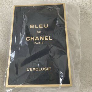 Chanel Bleu L’EXCLUSIF Parfum 1.5 ml Samples Parfume Spray NEW Sealed